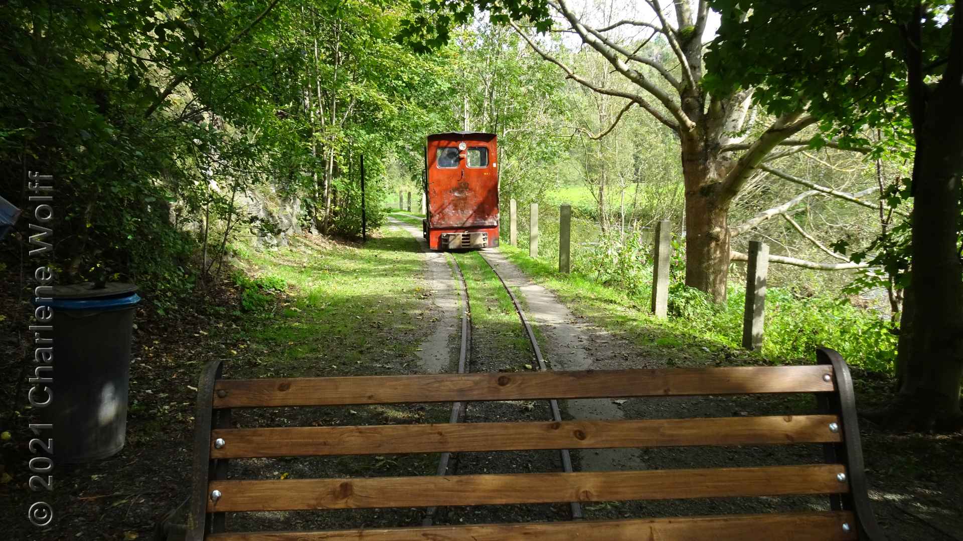 Die Feldbahn zwischen Blankenberg und Blankenstein (ehemals Pferdebahn)